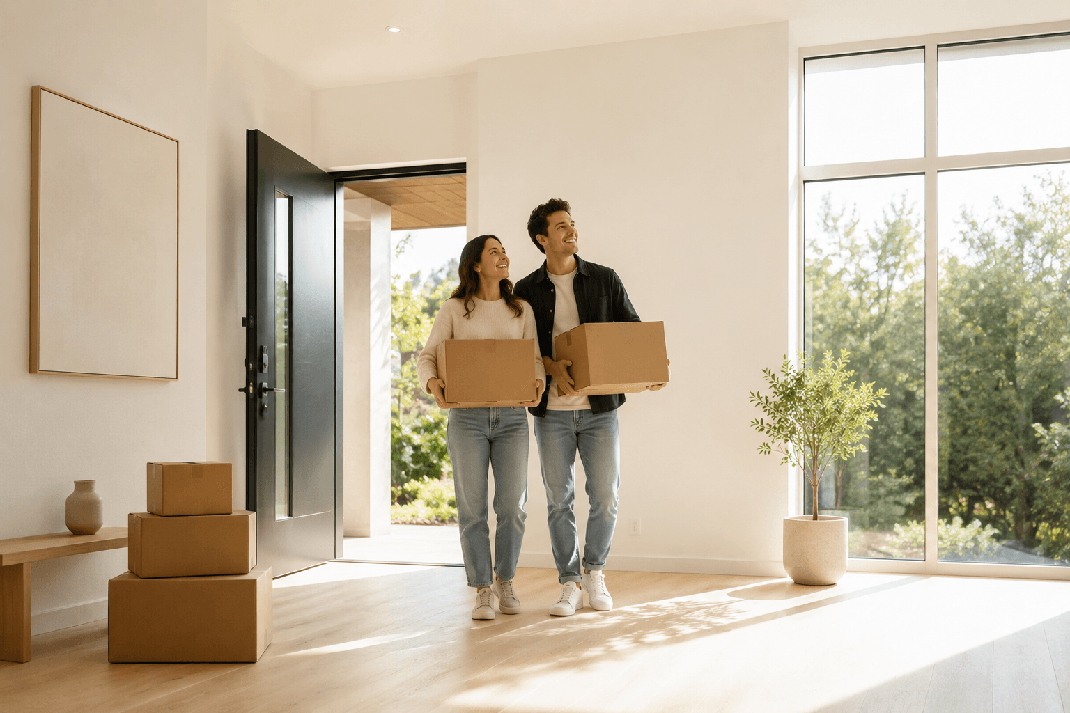 Moving couple